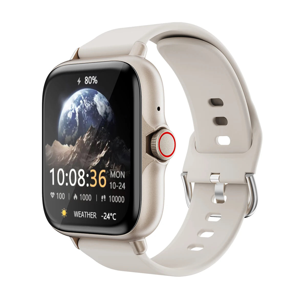 Waterproof Smart Watch (46mm)  - For iPhone & Android