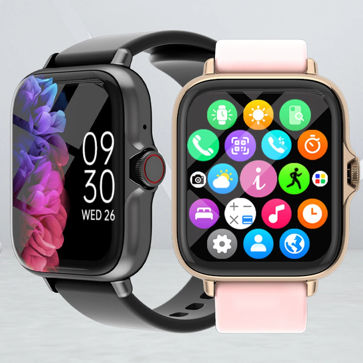 Waterproof Smart Watch (46mm)  - For iPhone & Android